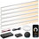 VST Smart Under Cabinet Lighting 6 Bars - Hand Wave & Voice Control, Alexa & Google Compatible, No Shadow Kitchen Closet Lights (UL Listed)