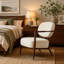 Fauteuil d'appoint moderne, pour une assise confortable-131248036