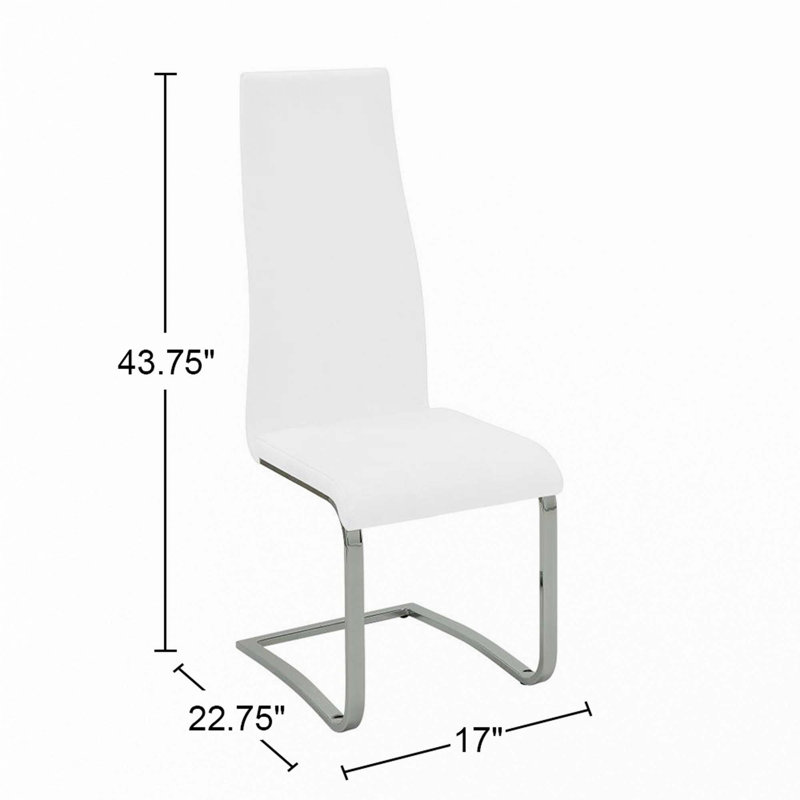Ensemble de 4 chaises d'appoint