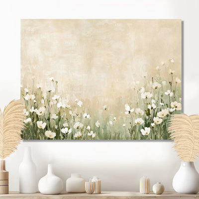 Tranquille fleur de prairies de fleurs sauvages
