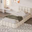 Upholstered Bed with Chunky Padded Headboard-165255186-165255279