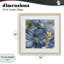 «Walk In Beauty Blue Flowers», reproduction encadrée sous verre, conception de Lanie Loreth-256674973-256674975