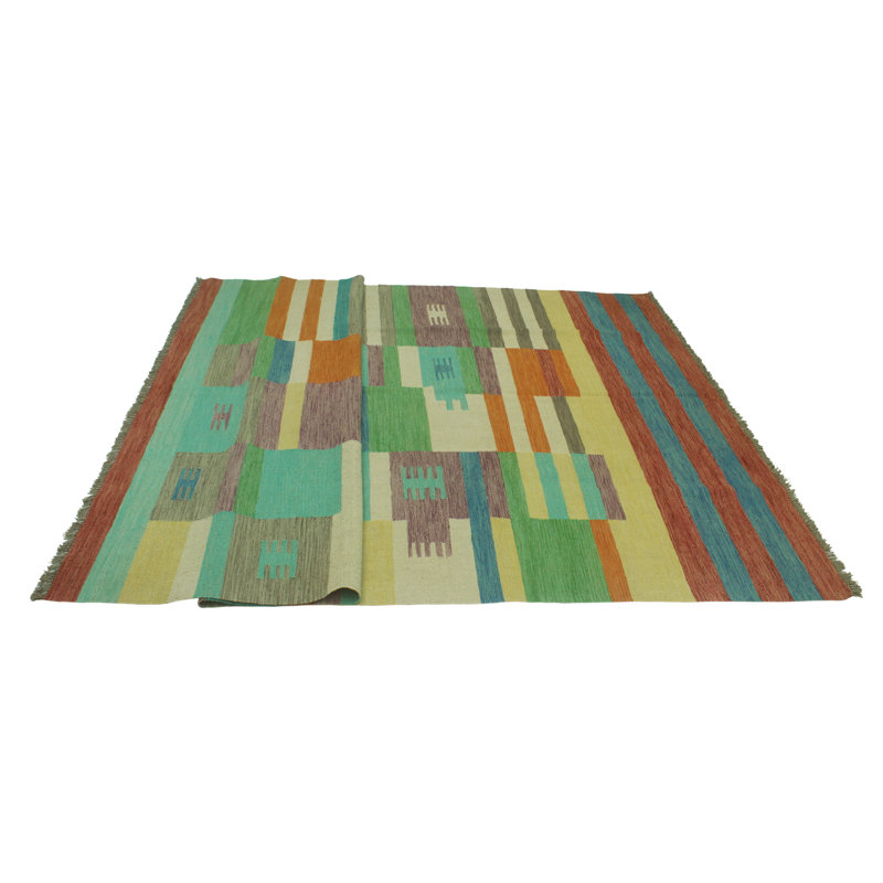 Brault Wool Geometric Indoor Rug