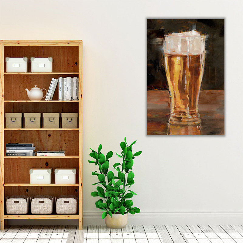 Autre rond IV - reproduction d'art sur toile, H 30 po x l 20 po