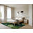 Machine Washable Botanical Green Area Rug-2126486069