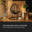Stainless Steel Outdoor Tabletop Fireplace-69312586