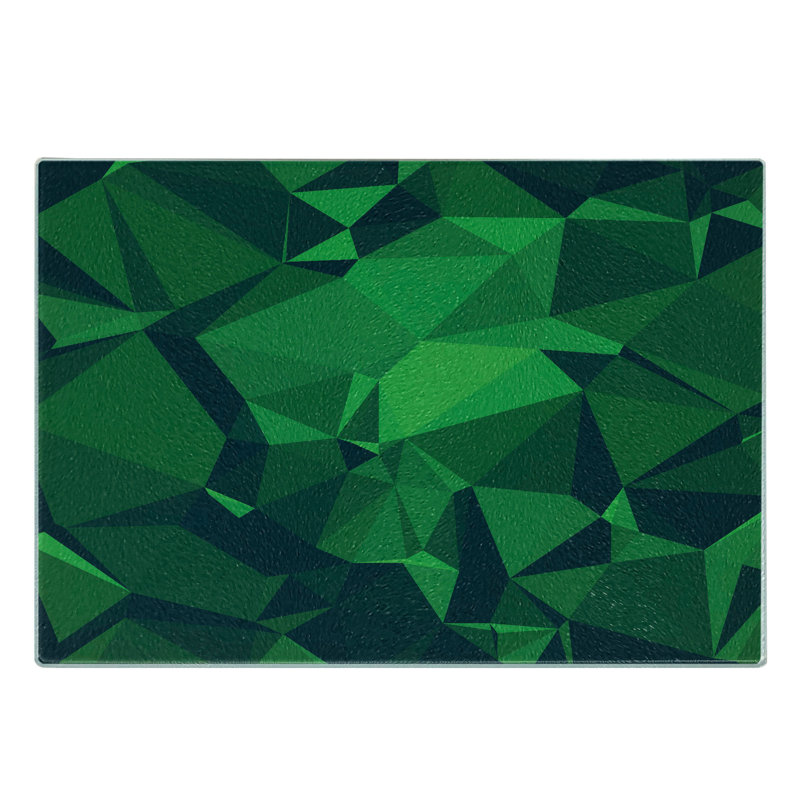 Planche à découper en verre trempé Ambesonne