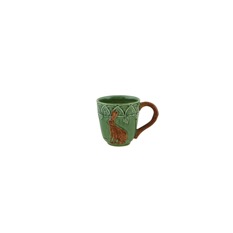 Bois, tasse lièvre, ensemble de 4