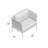 Harmony Outdoor Patio Aluminum Armchair-1038288397