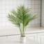Faux palmier en pot blanc-92330802