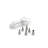 Fox Run Icing Syringe Decorating Set, 7-Piece
