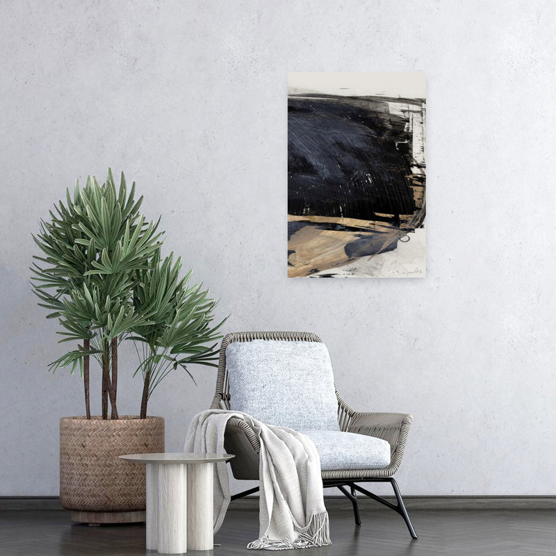 Art contemporain, art contemporain abstrait, H 24 po x l 16 po