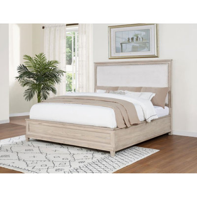 Tasnim Upholstered Panel Bed