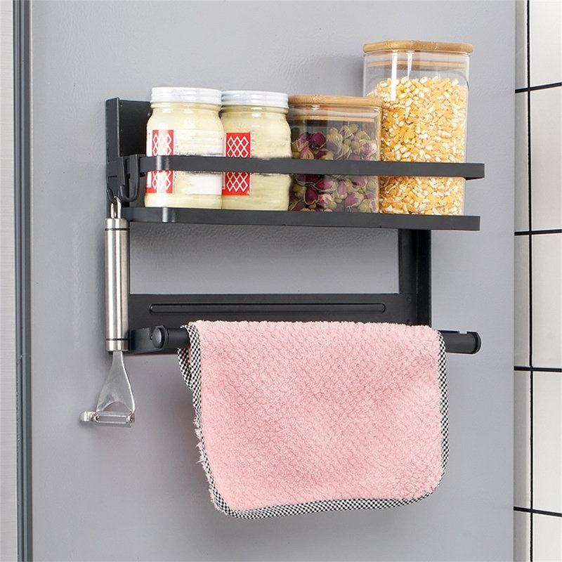 Single-tier Foldable Refrigerator Shelf (magnetic)