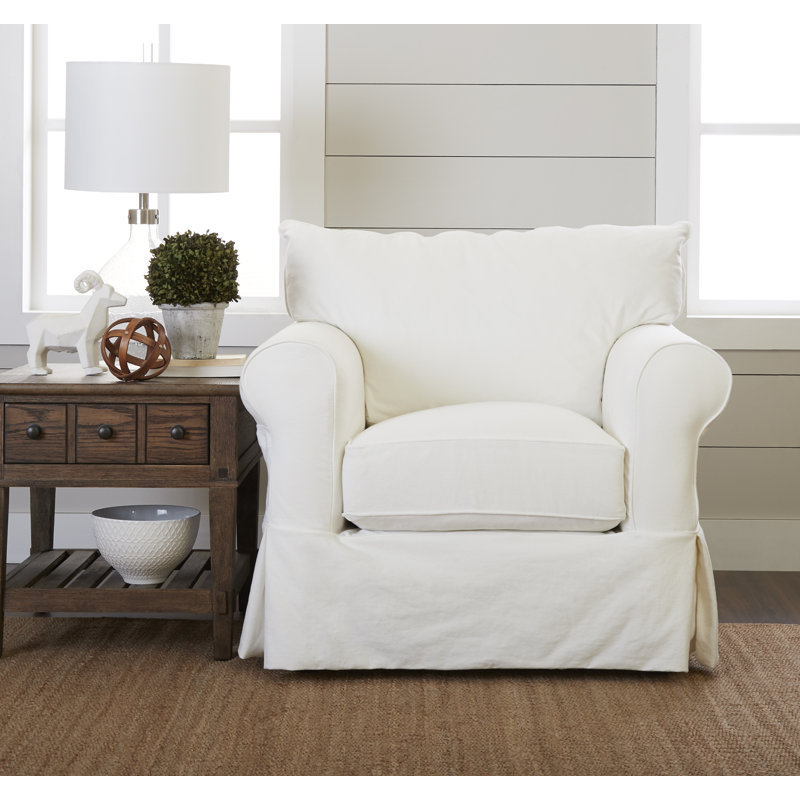 Amari 23" Wide Armchair, Cruise Adrift Woven Stripe