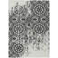Tapis noir intérieur / extérieur lavable à la machine Lamanna ACN758-95455173