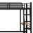 Uecker Twin Iron Loft Bed 