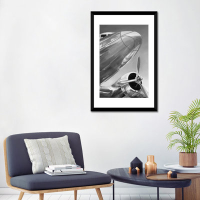 Impression de l'aviation Icon I par Ethan Harper - impression sur toile tendue