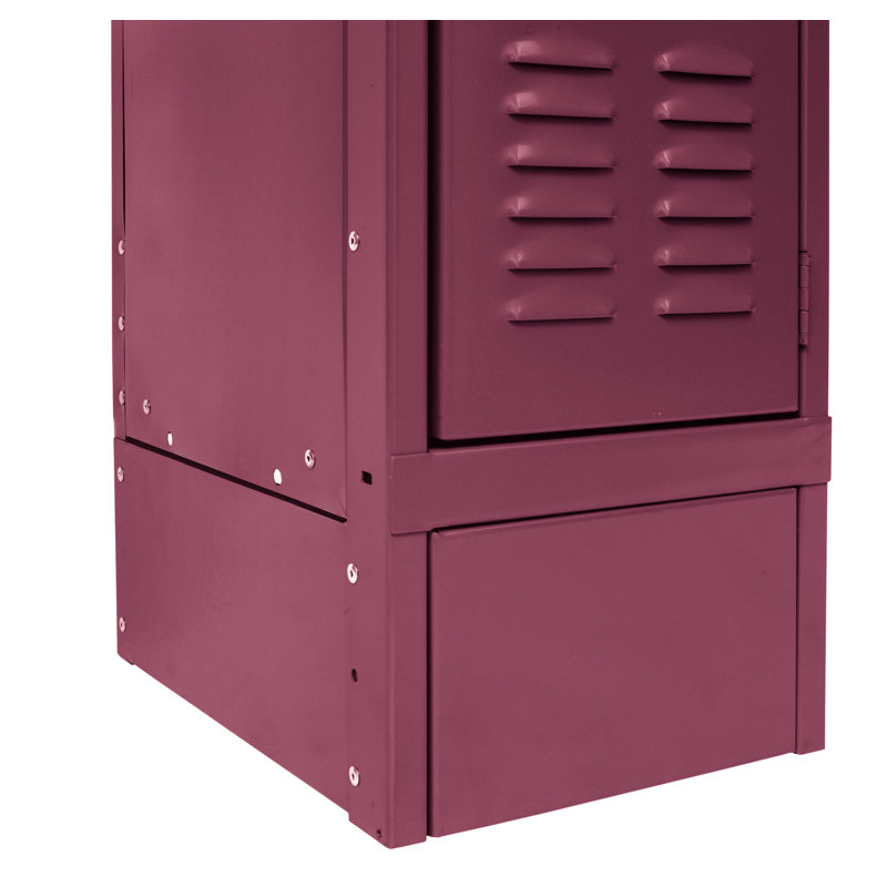 Base latérale fermée Hallowell , Gris foncé, 18 po x 6 po