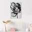Graphite Flower Print by Oliver Gal-728484457-728484475