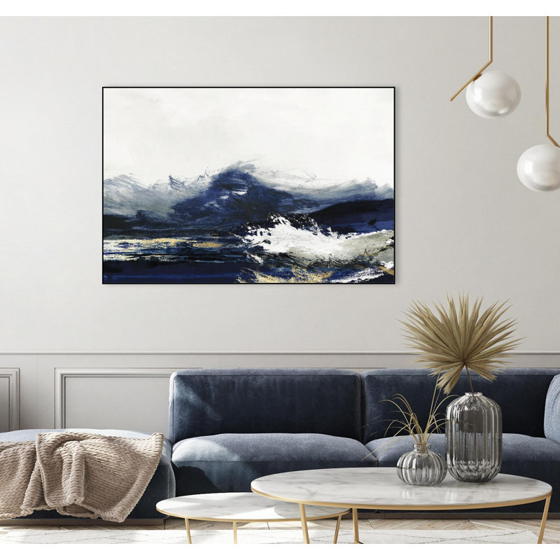Eau », toile encadrée par Giant Art
