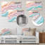 Rose, vert, cascade lumineuse d'agate-1497791149