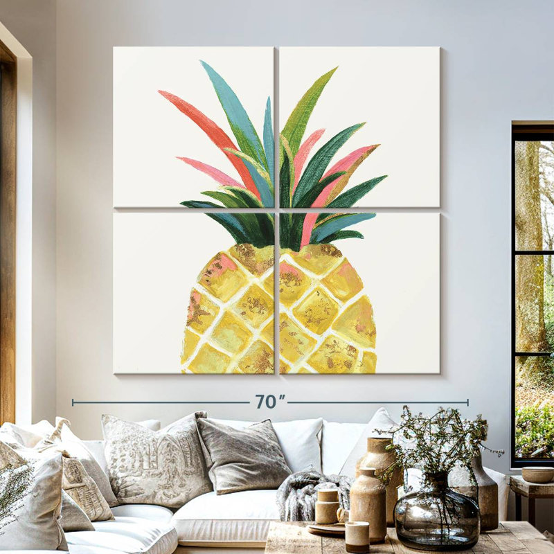 Yarlin Yellow Catalyst, 57" H x 57" W