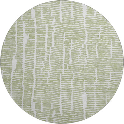 Premium Machine Washable Prisco Aloe Rug