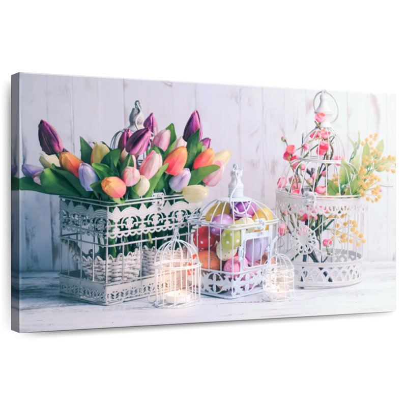 Décoration de Pâques, H 8 po x l 12 po