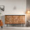 Retro Minimalist sideboard with 3 drawers
