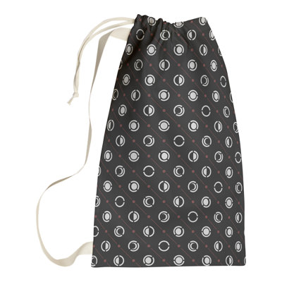 Skeffingt Fabric Laundry Bag with Handles