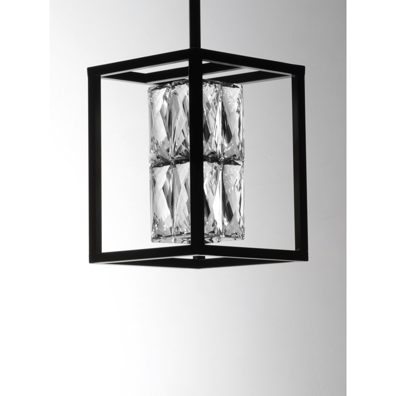 Cockermouth 1 - Light Black LED Single Pendant