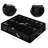 Under Bed Shoe Storage Organizer, 2 Pack, (Black)-1263722187