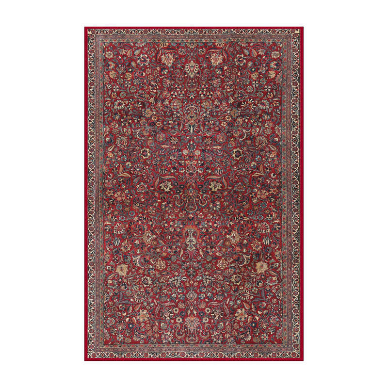 Oriental Indoor Rug, Rectangle 7' x 9'