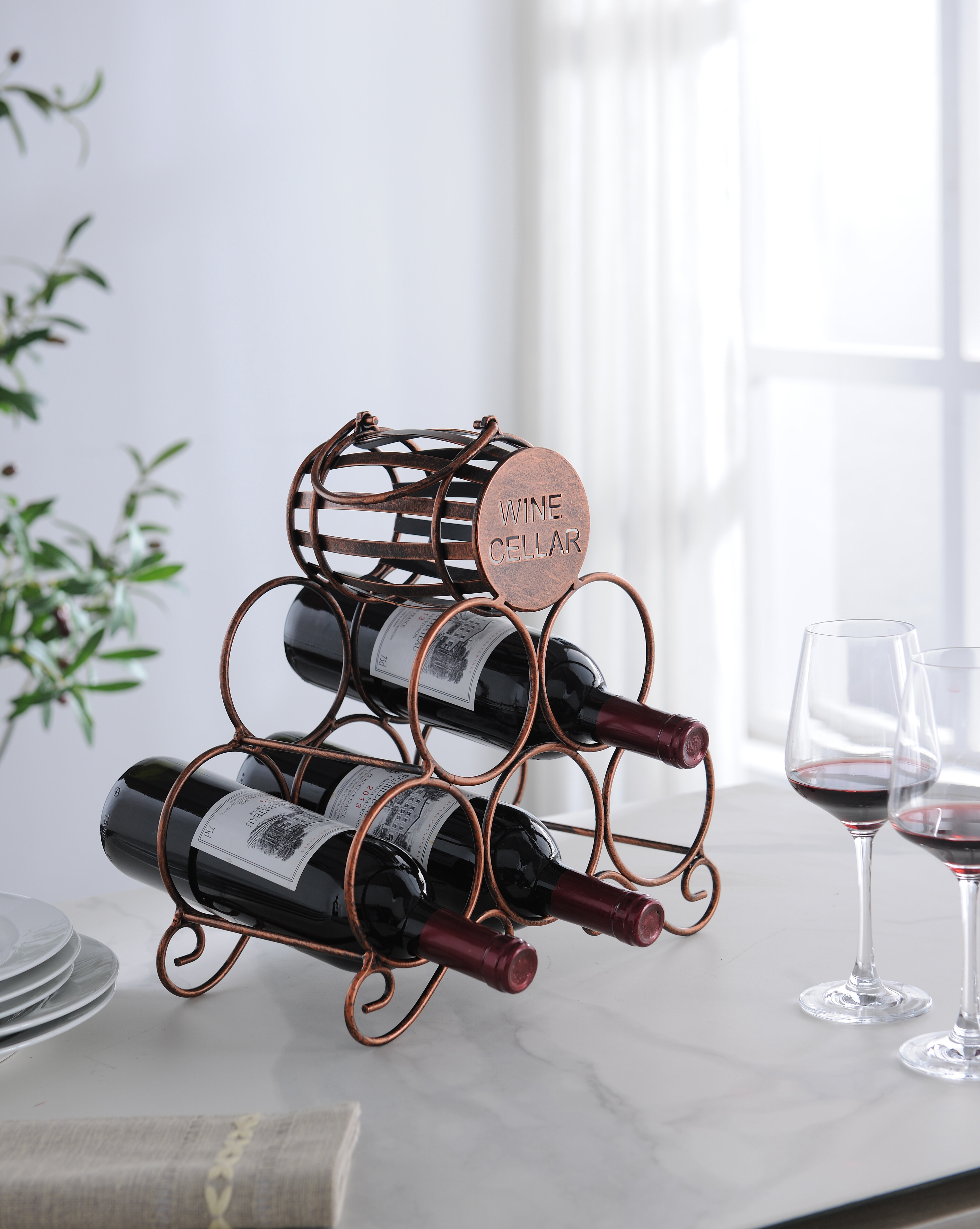 Unique best sale wine rack