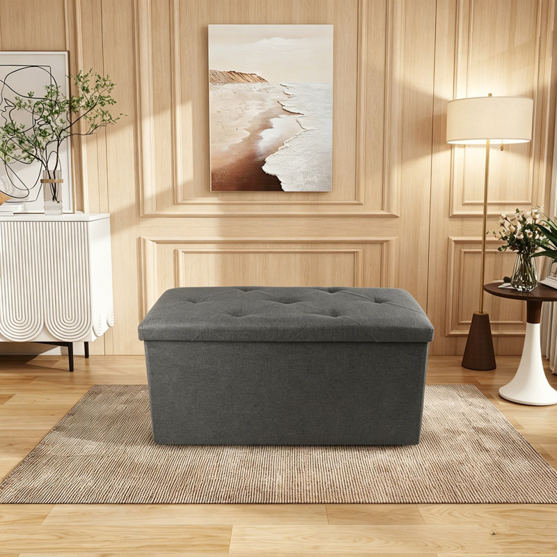 30 Inches Folding Storage Bench
