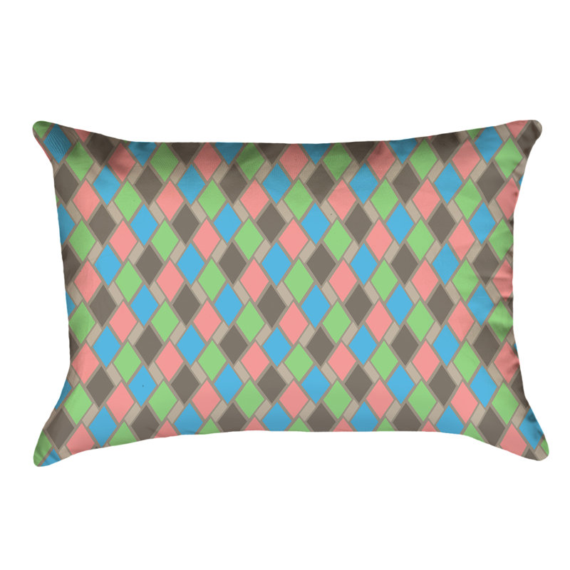 Coussin lombaire intérieur / extérieur Katelyn Elizabeth, Brun pastel
