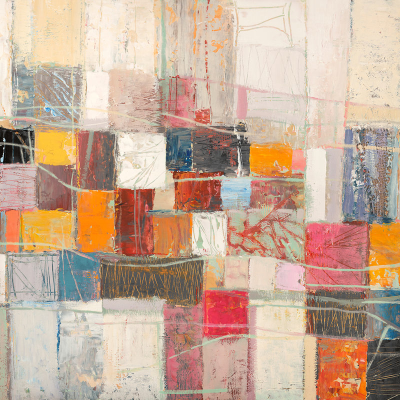 Colorful Day by Lucas - Wrapped Canvas Print, 70cm H x 70cm W