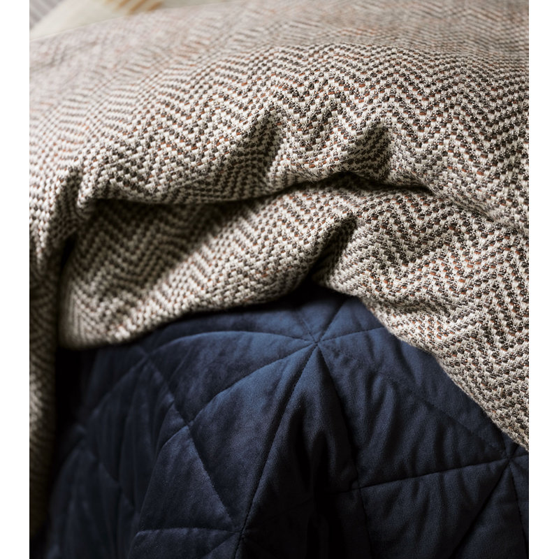 Dean Modern & Contemporary Cotton Blend Geometric Shapes Duvet Cover, King Duvet Cover + 4 Shams + 3 Pillows