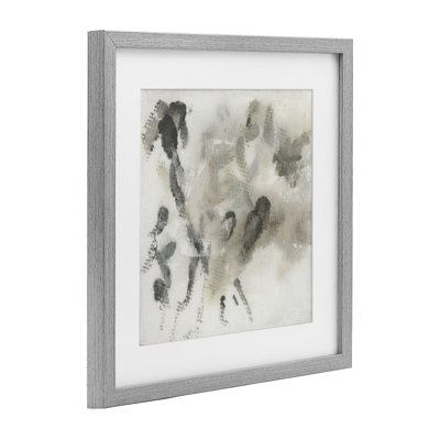 «Soft Embers Abstraction», impression encadrée sous verre, design par June Erica Vess