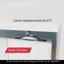 Porte pliante en bois manufacturé en miroir massif avec trousse de quincaillerie d'installation-85857837