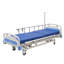 Lit d'hôpital électrique complet de qualité supérieure 3 fonctions, lit médical électrique avec dossier ICU, repose-jambes et réglage de la hauteur, roulettes verrouillables de 5 po, matelas haute densité pour hôpital à domicile, chargement de 550 lb
