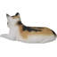 Statue réaliste de chat chaton Calico réaliste à poil court 14,25 po