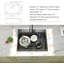 Évier de cuisine encastré 27 po en acier inoxydable L 27 po-101288079-101288080