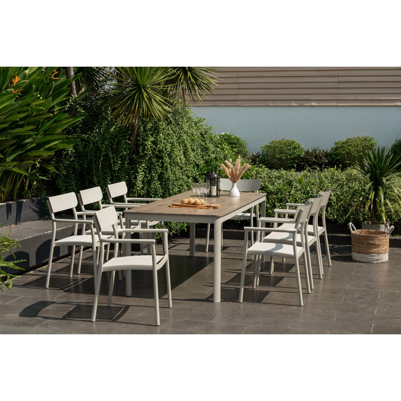 Table de salle à manger Hernandez, H 29,5 po x l 81 po x P 35 po