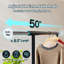 Portemanteau extensible avec portemanteaux et porte-chaussures