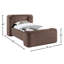 Lit en tissu Modena Jadeth Chenille-1769972551-1769972549