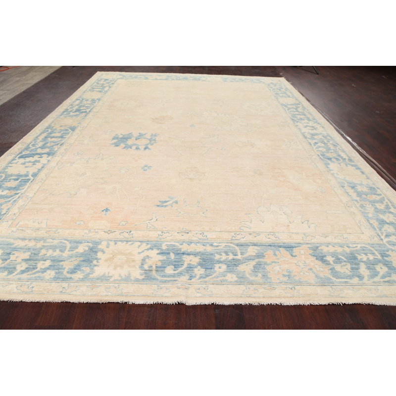 One-of-a-Kind 9'10" X 13'8" New Age Wool Area Rug in