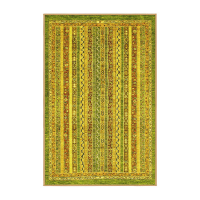 Koertdine Washable Abstract Indoor Rug