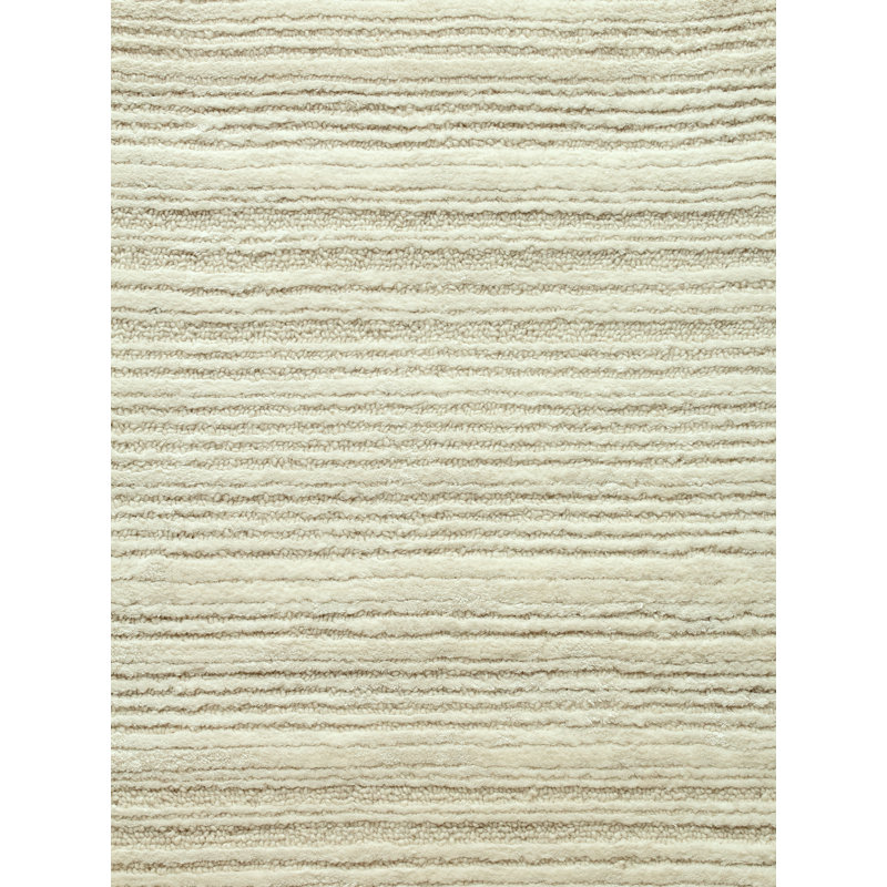 Nayash Collection Hand Tufted Area Rug, Off White, Rectangle  8 X 10 (FT)